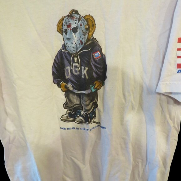 🤍DGK Dirty Ghetto Kids Jason Polo Bear Short Sleeve Skate T-Shirt🤍 - Picture 4 of 5